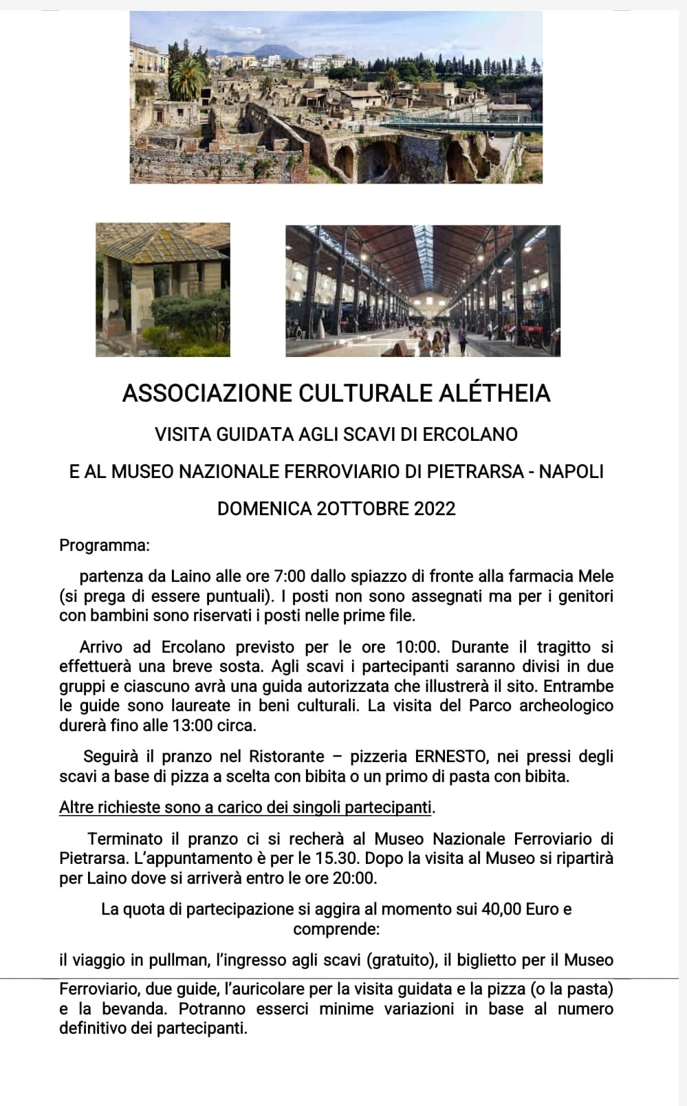 Ercolano e Pietrarsa tra storia e ingegno