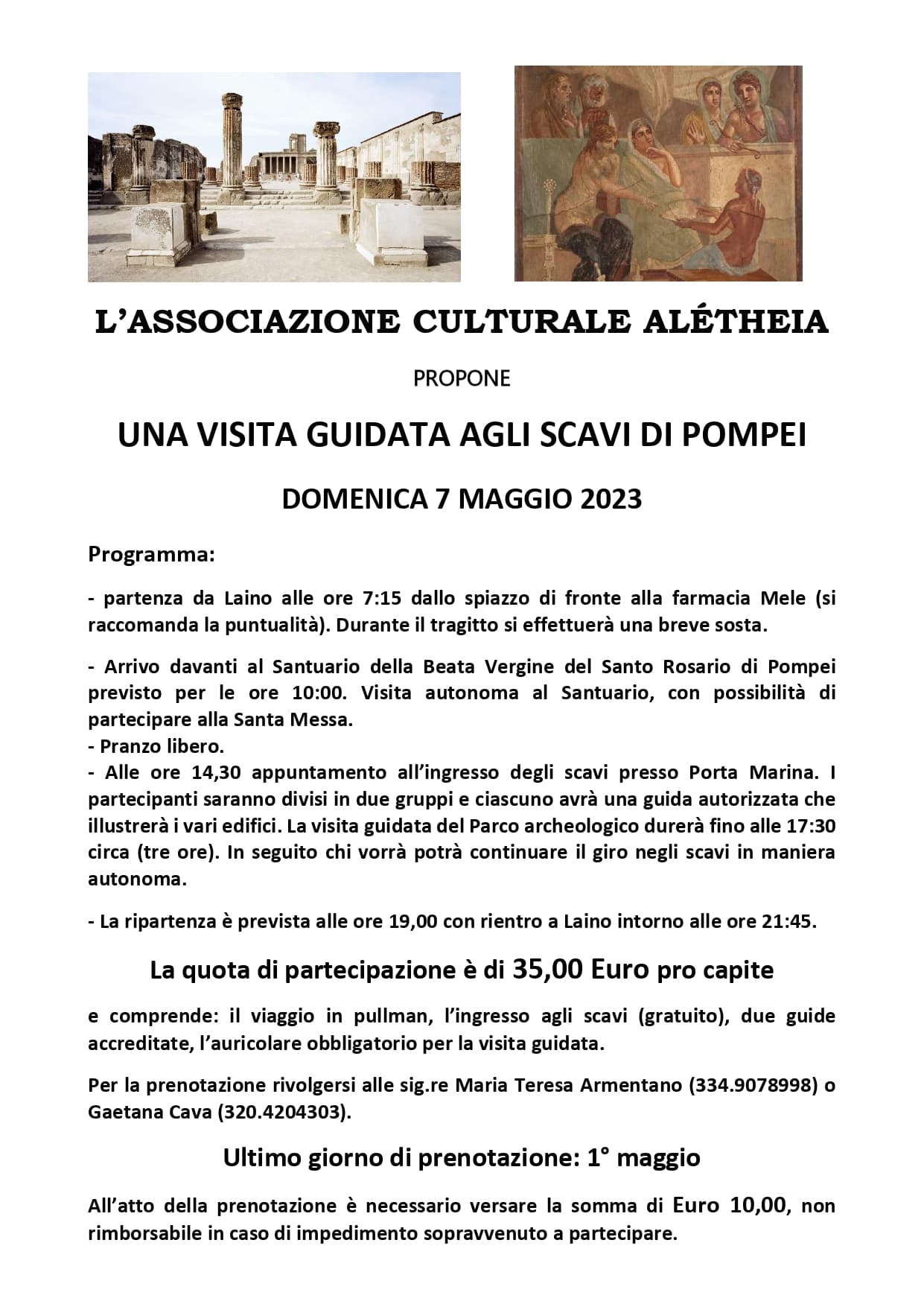 Pompei: tra fede e archeologia