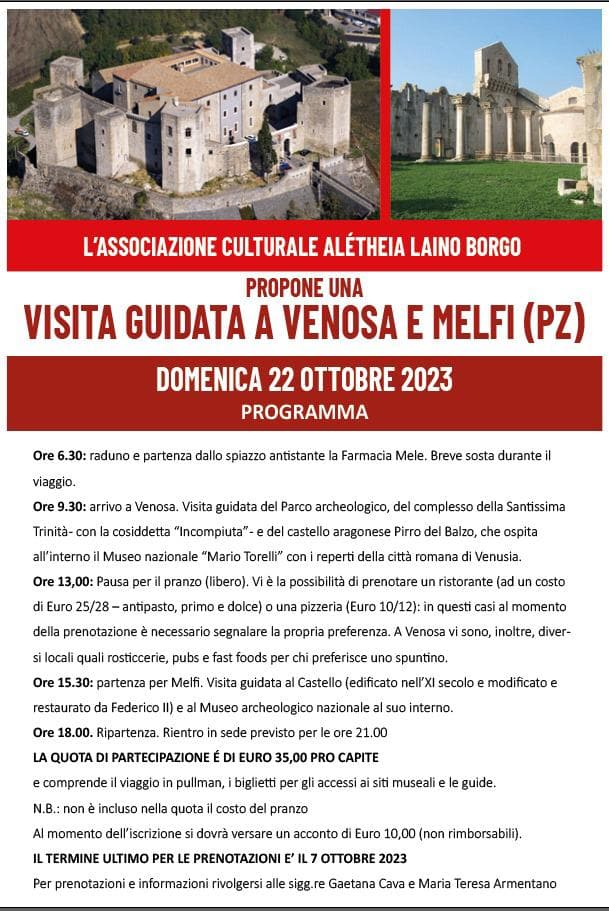 Venosa e Melfi
